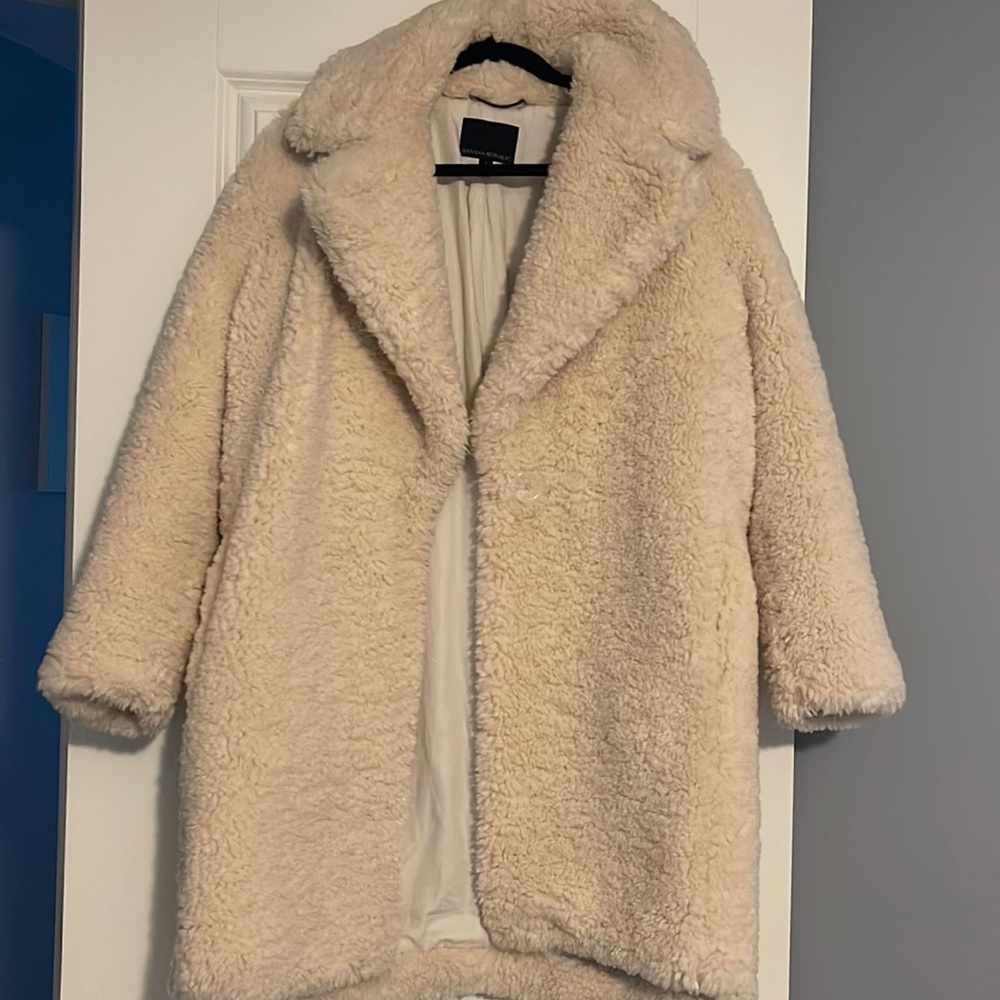 Banana republic tan coat